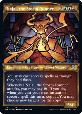 Najal, the Storm Runner (Showcase) [Dominaria United]