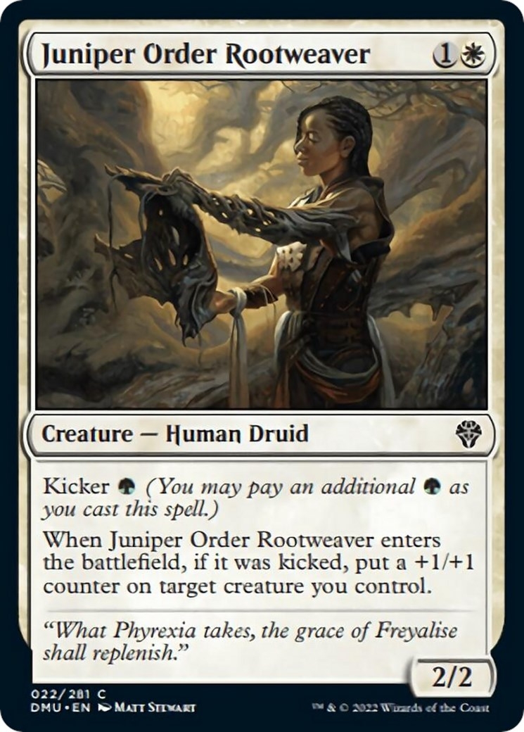 Juniper Order Rootweaver [Dominaria United]