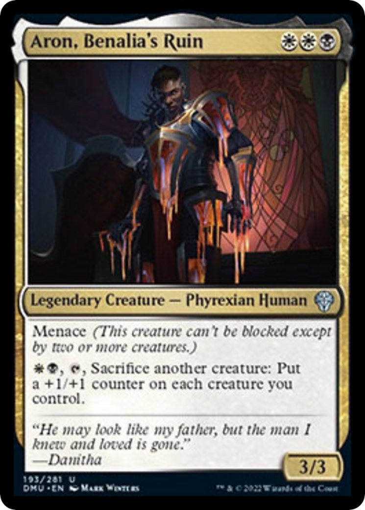 Aron, Benalia's Ruin [Dominaria United]