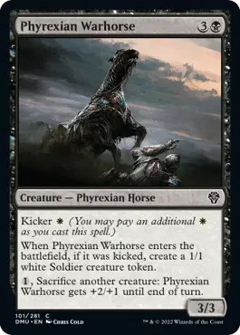 Phyrexian Warhorse [Dominaria United]