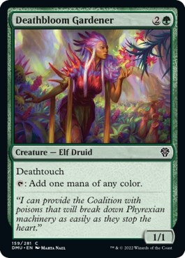 Deathbloom Gardener [Dominaria United]