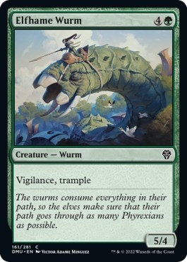 Elfhame Wurm [Dominaria United]