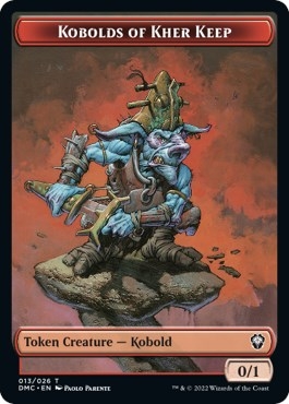 Kobolds of Kher Keep Token [Dominaria United Commander Tokens]