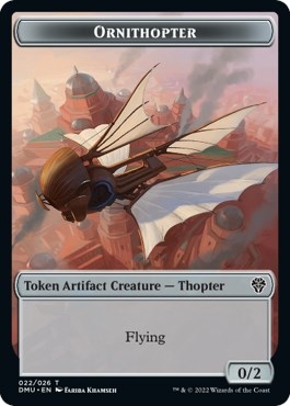 Ornithopter Token [Dominaria United Tokens]