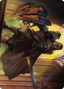 Benalish Sleeper Art Card [Dominaria United Art Series]