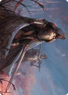 Danitha, Benalia's Hope Art Card [Dominaria United Art Series]