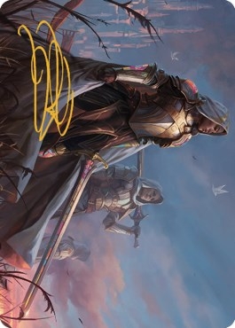 Danitha, Benalia's Hope Art Card (Gold-Stamped Signature) [Dominaria United Art Series]