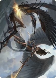 Destroy Evil Art Card [Dominaria United Art Series]