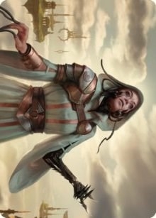 Phyrexian Missionary Art Card [Dominaria United Art Series]