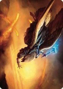 Battlewing Mystic Art Card [Dominaria United Art Series]