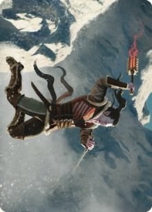 Balduvian Berserker Art Card [Dominaria United Art Series]