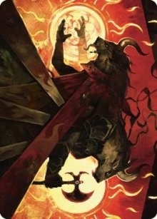 Hurloon Battle Hymn Art Card [Dominaria United Art Series]