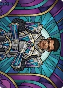 Aron, Benalia's Ruin Art Card [Dominaria United Art Series]