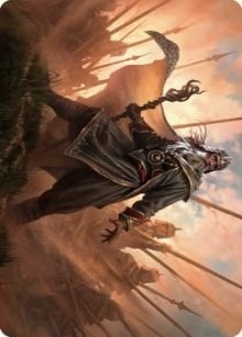 Hazezon, Shaper of Sand Art Card [Dominaria United Art Series]