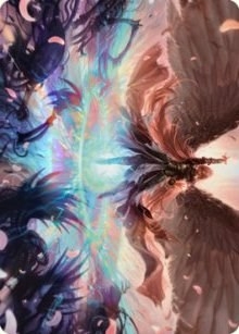 Iridian Maelstrom Art Card [Dominaria United Art Series]