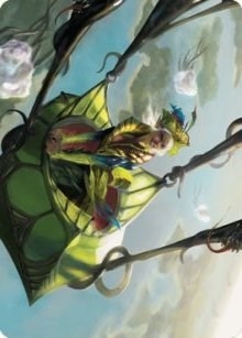 Nael, Avizoa Aeronaut Art Card [Dominaria United Art Series]