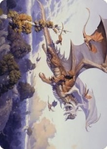 Rith, Liberated Primeval Art Card [Dominaria United Art Series]