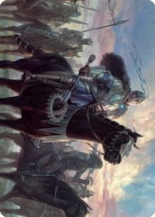 Shanid, Sleepers' Scourge Art Card [Dominaria United Art Series]