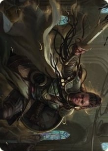 Shanna, Purifying Blade Art Card 1 [Dominaria United Art Series]