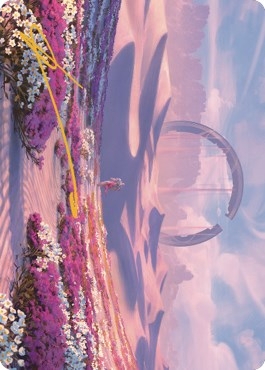 Plains Art Card 2 (Gold-Stamped Signature) [Dominaria United Art Series]