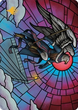 Balmor, Battlemage Captain Art Card 2 (Gold-Stamped Signature) [Dominaria United Art Series]