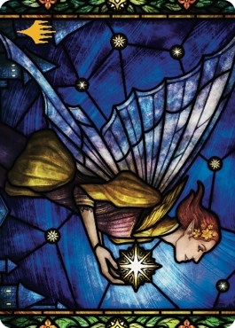 Ivy, Gleeful Spellthief Art Card (Gold-Stamped Signature) [Dominaria United Art Series]