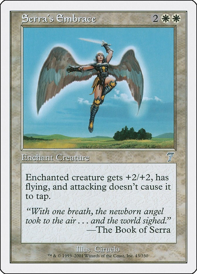 Serra's Embrace [Seventh Edition]