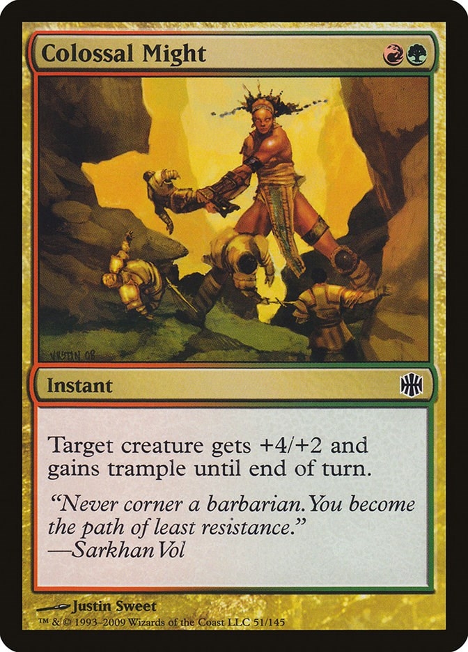 Colossal Might [Alara Reborn]