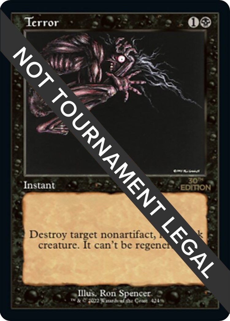 Terror (Retro Frame)