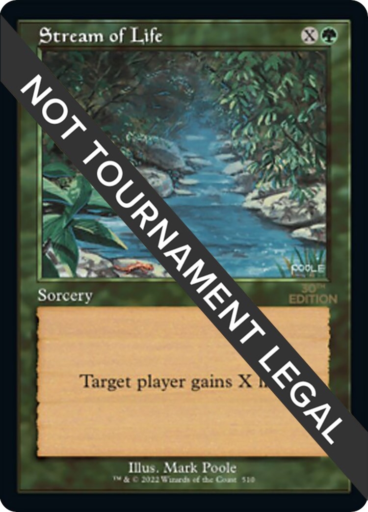 Stream of Life (Retro Frame)