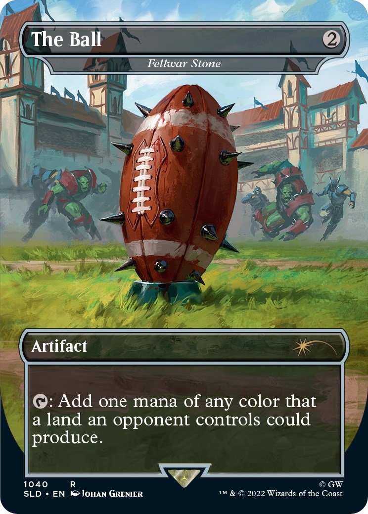 The Ball - Fellwar Stone (Borderless) [Secret Lair Drop Series]