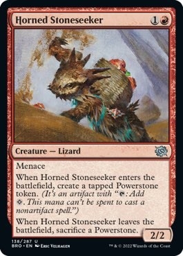 Horned Stoneseeker [The Brothers' War]