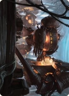 Autonomous Assembler Art Card [The Brothers' War Art Series]