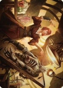 Ashnod, Flesh Mechanist Art Card [The Brothers' War Art Series]