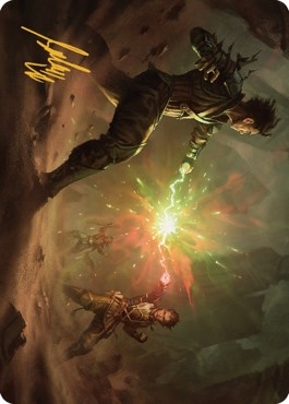 Brotherhood's End Art Card (Gold-Stamped Signature) [The Brothers' War Art Series]