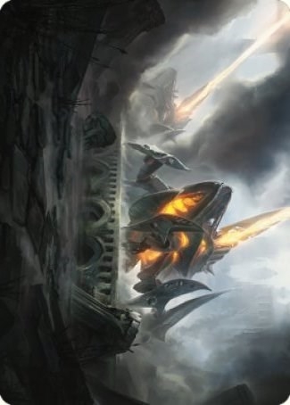 Skitterbeam Battalion Art Card [The Brothers' War Art Series]