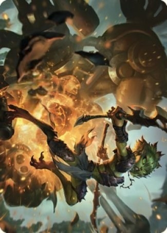 Argothian Sprite Art Card [The Brothers' War Art Series]