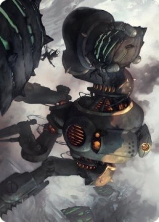 Rust Goliath Art Card [The Brothers' War Art Series]