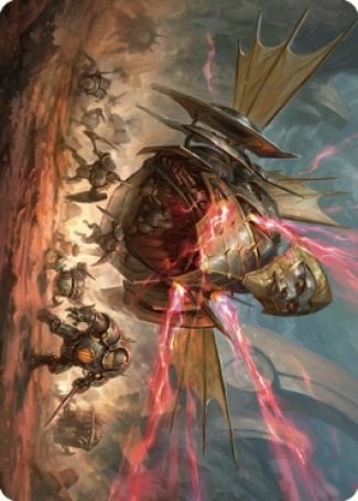 Liberator, Urza's Battlethopter Art Card [The Brothers' War Art Series]