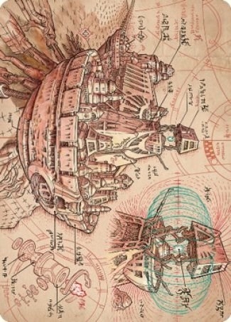 Defense Grid Art Card [The Brothers' War Art Series]