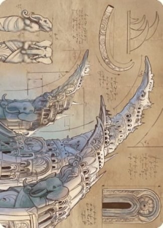 Ivory Tower Art Card [The Brothers' War Art Series]