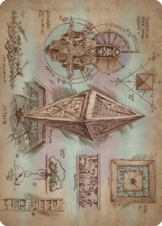 Keening Stone Art Card [The Brothers' War Art Series]