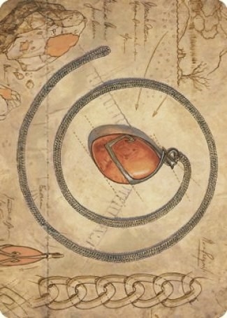 Mox Amber Art Card [The Brothers' War Art Series]