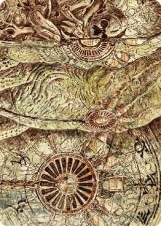 Phyrexian Processor Art Card [The Brothers' War Art Series]