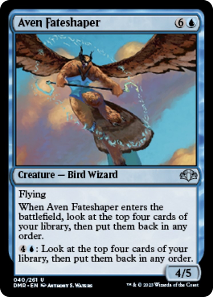 Aven Fateshaper [Dominaria Remastered]