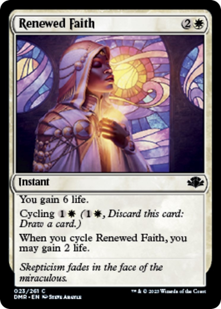 Renewed Faith [Dominaria Remastered]
