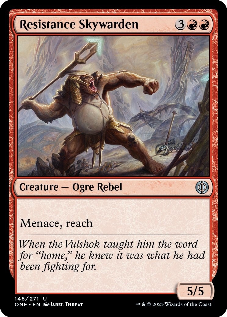 Resistance Skywarden [Phyrexia: All Will Be One]