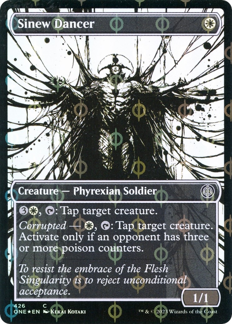 Sinew Dancer (Showcase) (Step-and-Compleat Foil)