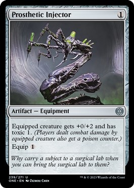 Prosthetic Injector [Phyrexia: All Will Be One]