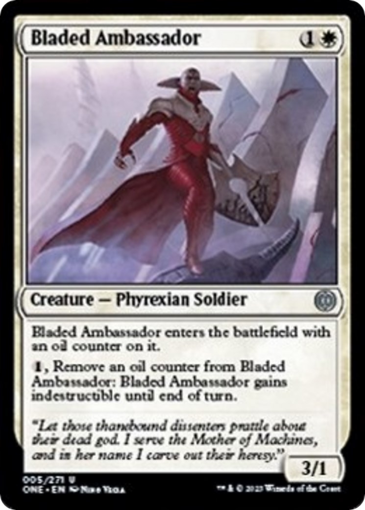 Bladed Ambassador [Phyrexia: All Will Be One]